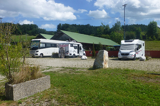 Kleincamping in Straß im Attergau / Salzkammergut